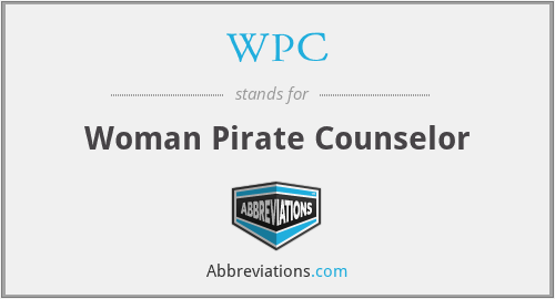 WPC - Woman Pirate Counselor