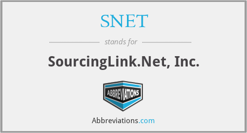 SNET - SourcingLink.Net, Inc.