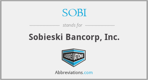 SOBI - Sobieski Bancorp, Inc.