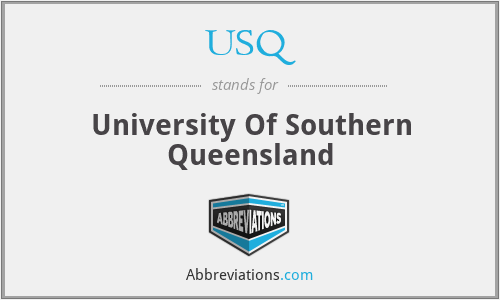 USQ - University Of Southern Queensland
