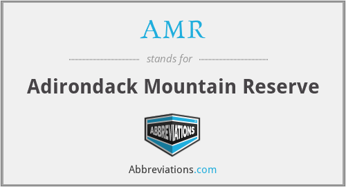 AMR - Adirondack Mountain Reserve