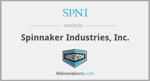 SPNI - Spinnaker Industries, Inc.