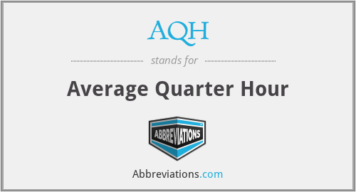 AQH - Average Quarter Hour