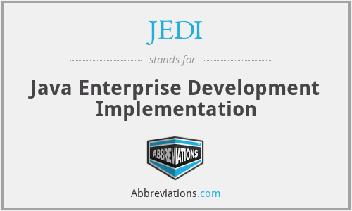 JEDI - Java Enterprise Development Implementation