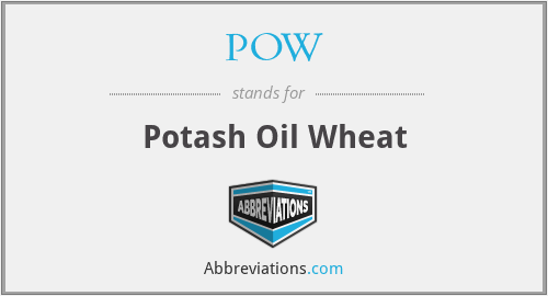 POW - Potash Oil Wheat