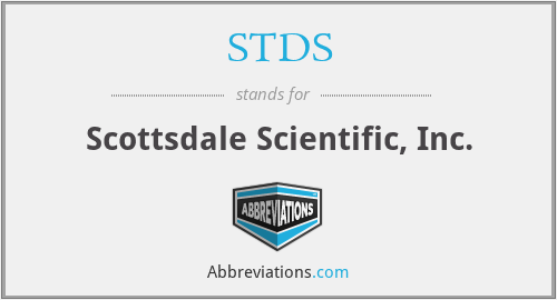 STDS - Scottsdale Scientific, Inc.
