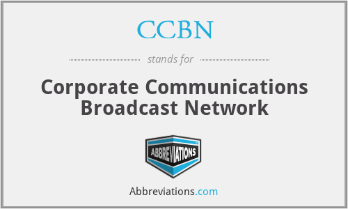 CCBN - Corporate Communications Broadcast Network