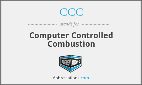 CCC - Computer Controlled Combustion