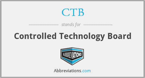 CTB - Controlled Technology Board