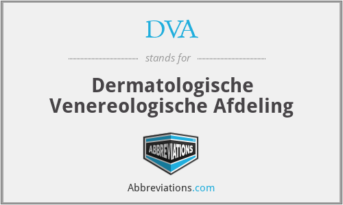 DVA - Dermatologische Venereologische Afdeling