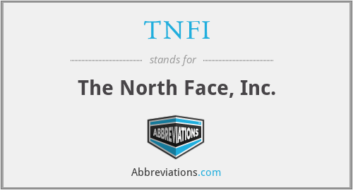 TNFI - The North Face, Inc.