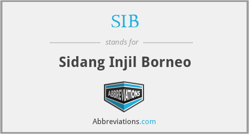 SIB - Sidang Injil Borneo