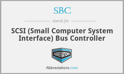 SBC - SCSI (Small Computer System Interface) Bus Controller