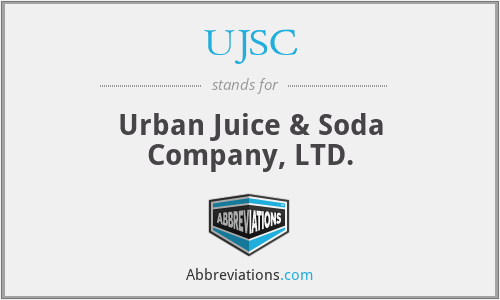 UJSC - Urban Juice & Soda Company, LTD.