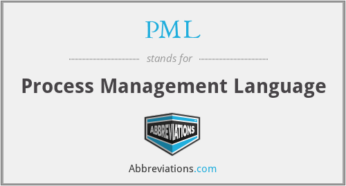 PML - Process Management Language