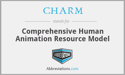 CHARM - Comprehensive Human Animation Resource Model