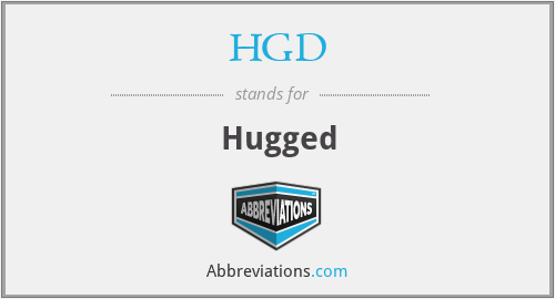 HGD - Hugged