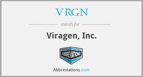 VRGN - Viragen, Inc.