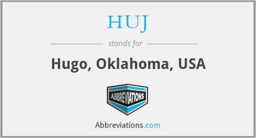 HUJ - Hugo, Oklahoma, USA