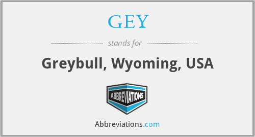 GEY - Greybull, Wyoming, USA