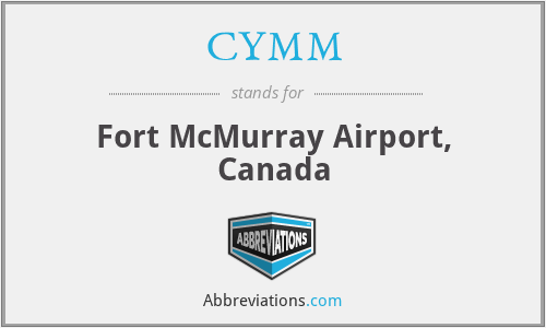 CYMM - Fort McMurray Airport, Canada
