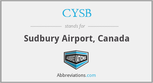 CYSB - Sudbury Airport, Canada