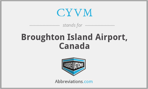 CYVM - Broughton Island Airport, Canada