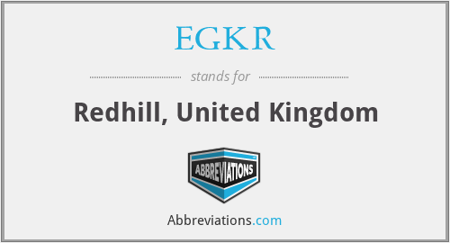EGKR - Redhill, United Kingdom