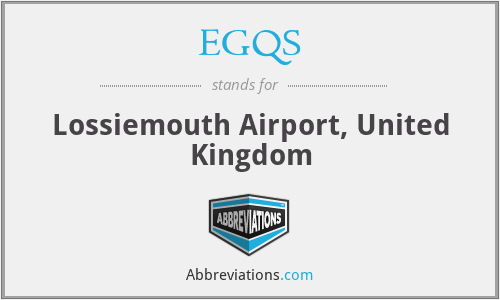 EGQS - Lossiemouth Airport, United Kingdom