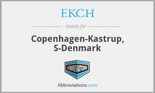 EKCH - Copenhagen-Kastrup, S-Denmark