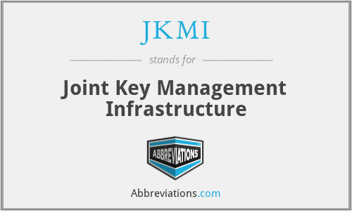 JKMI - Joint Key Management Infrastructure