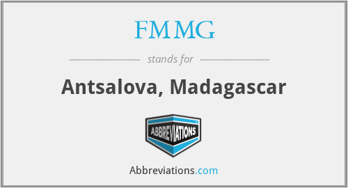 FMMG - Antsalova, Madagascar