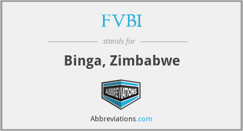 FVBI - Binga, Zimbabwe