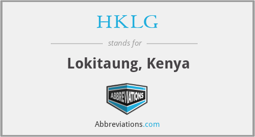 HKLG - Lokitaung, Kenya