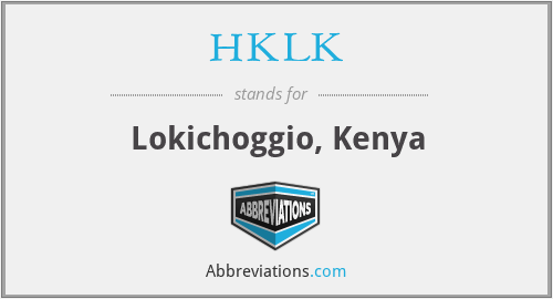 HKLK - Lokichoggio, Kenya