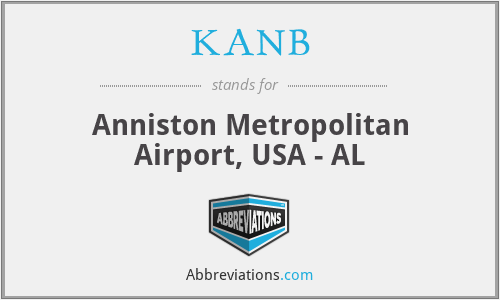 KANB - Anniston Metropolitan Airport, USA - AL