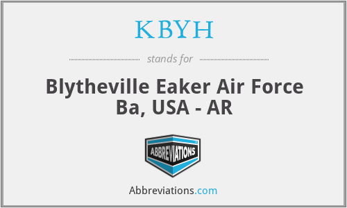 KBYH - Blytheville Eaker Air Force Ba, USA - AR