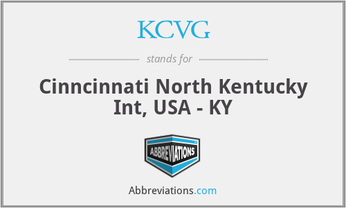 KCVG - Cinncinnati North Kentucky Int, USA - KY