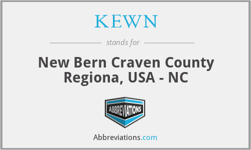 KEWN - New Bern Craven County Regiona, USA - NC