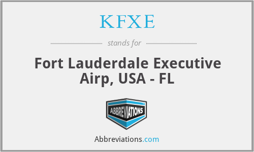 KFXE - Fort Lauderdale Executive Airp, USA - FL