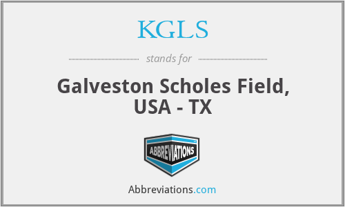 KGLS - Galveston Scholes Field, USA - TX
