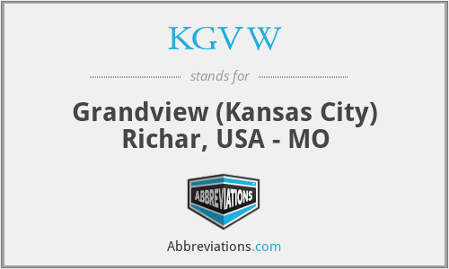 KGVW - Grandview (Kansas City) Richar, USA - MO
