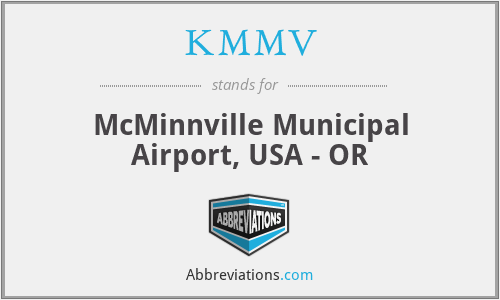 KMMV - McMinnville Municipal Airport, USA - OR