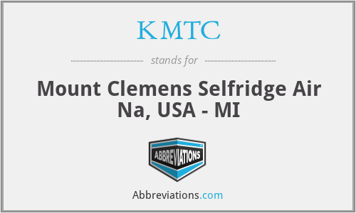 KMTC - Mount Clemens Selfridge Air Na, USA - MI