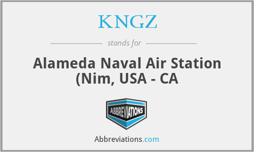 KNGZ - Alameda Naval Air Station (Nim, USA - CA