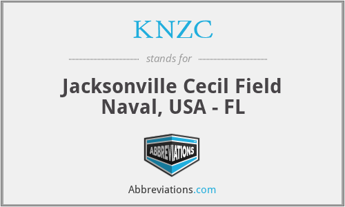KNZC - Jacksonville Cecil Field Naval, USA - FL