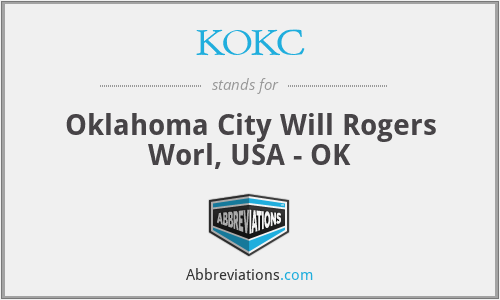 KOKC - Oklahoma City Will Rogers Worl, USA - OK