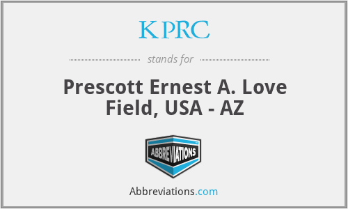 KPRC - Prescott Ernest A. Love Field, USA - AZ