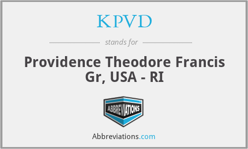 KPVD - Providence Theodore Francis Gr, USA - RI