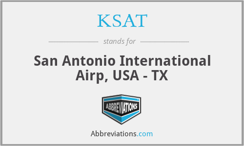 KSAT - San Antonio International Airp, USA - TX